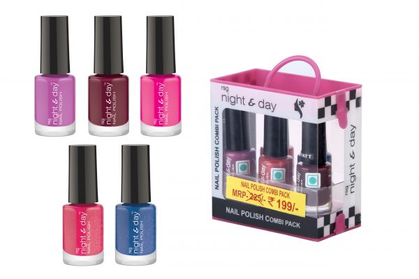 French Touch Nailpolish Combi(Pack of 5)