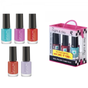 Pretty Woman Nailpolish Combi(Pack of 5)