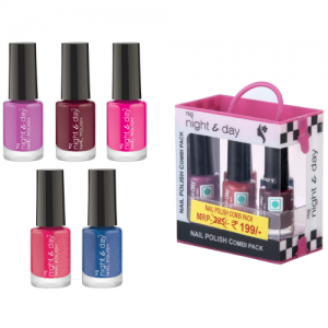 Sweet Lady Nailpolish Combi(Pack of 5)